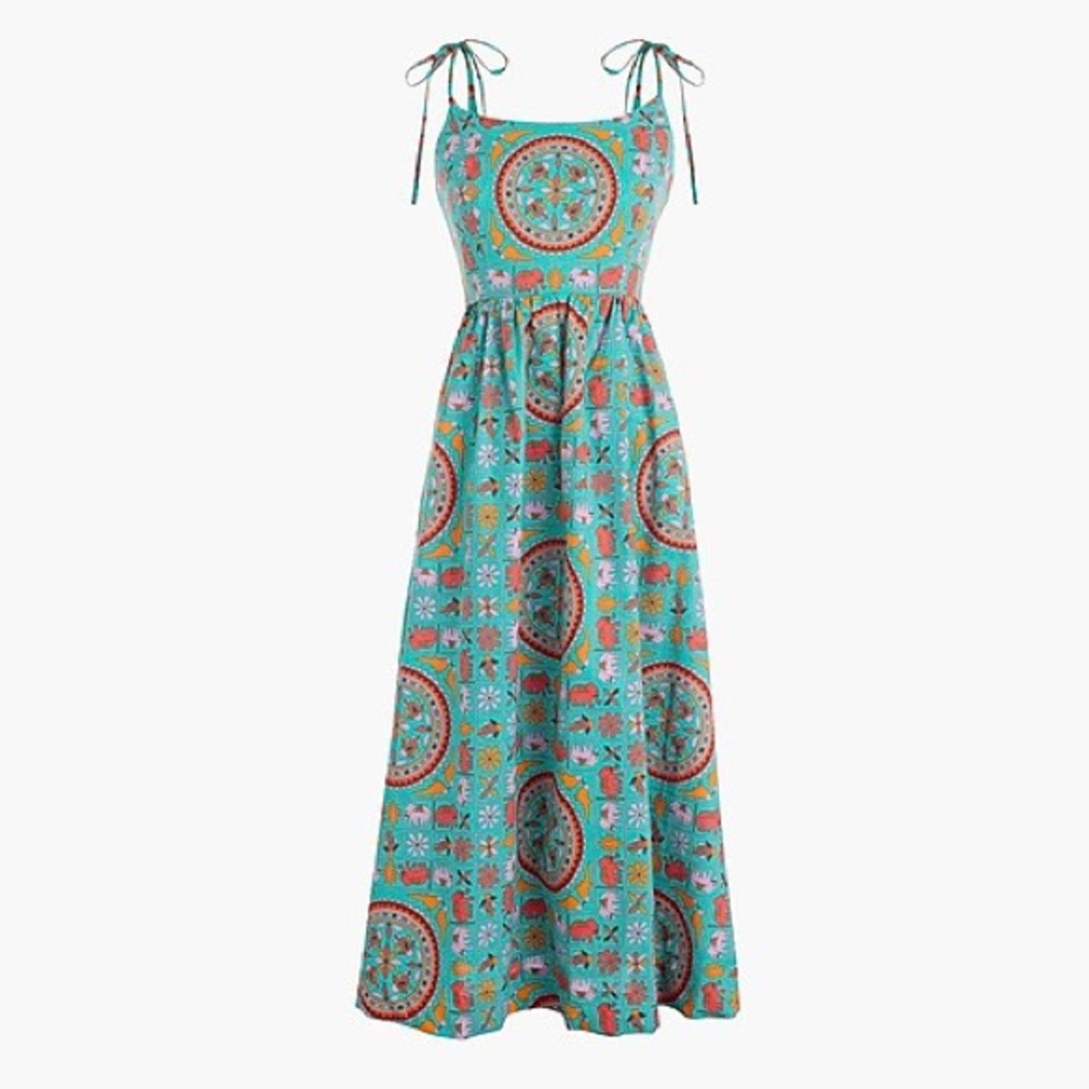 Drake’s London for JCrew Elephant Tiled Print
